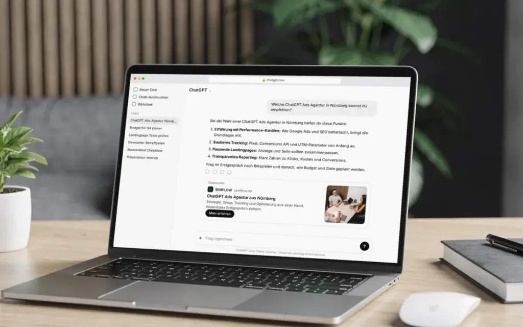 ChatGPT Ads Agentur